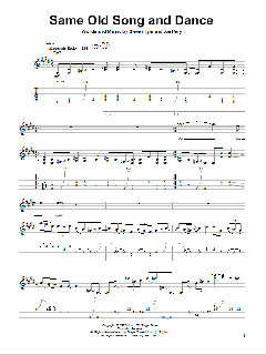 Same Old Song And Dance von Aerosmith (Download) 