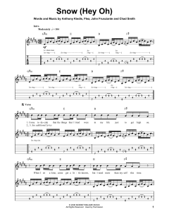 Snow von Red Hot Chili Peppers (Download) 