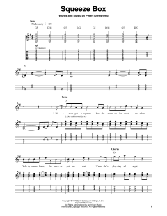 Squeeze Box von The Who (Download) 