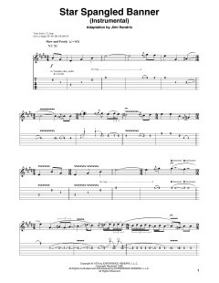 Star Spangled Banner von Jimi Hendrix (Download) 