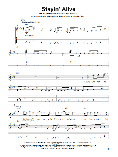 Stayin' Alive von Bee Gees (Download) 