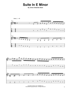 Suite In E Minor BWV 996 (Download) 