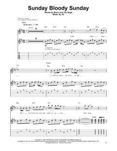 Sunday Bloody Sunday von U2 (Download) 