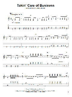 Takin' Care Of Business von Bachman-Turner Overdrive (Download) 