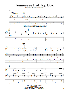 Tennessee Flat Top Box von Johnny Cash (Download) 
