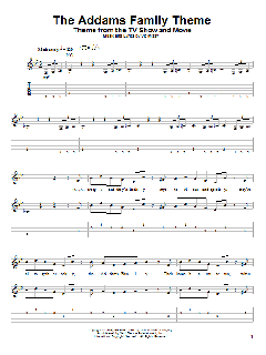The Addams Family Theme von Vic Mizzy (Download) 