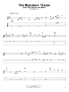 The Munsters Theme von Jack Marshall (Download) 