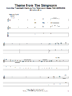 Theme From The Simpsons von Danny Elfman (Download) 