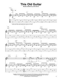 This Old Guitar von John Denver (Download) 