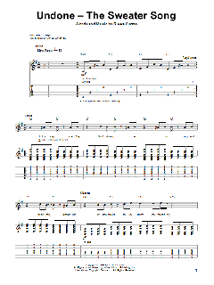 Undone - The Sweater Song von Weezer (Download) 