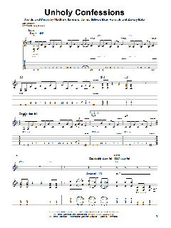 Unholy Confessions von Avenged Sevenfold (Download) 