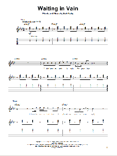 Waiting In Vain von Bob Marley (Download) 