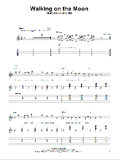 Walking On The Moon von Sting (Download) 