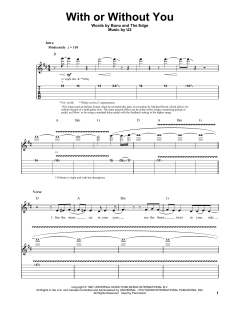 With Or Without You von U2 (Download) 