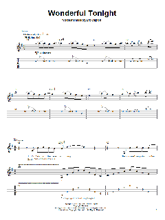 Wonderful Tonight von David Kersh (Download) 