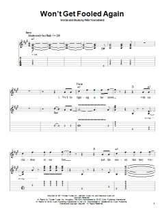 Won't Get Fooled Again von The Who (Download) 