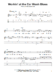 Workin' At The Car Wash Blues von Jim Croce (Download) 