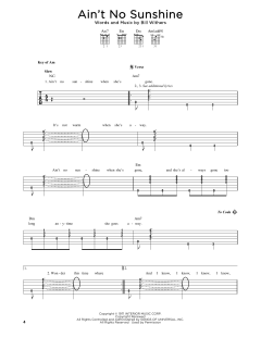 Ain't No Sunshine von Bill Withers (Download) 