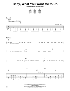 Baby, What You Want Me To Do von Jimmy Reed (Download) 