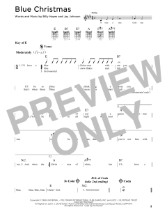 Blue Christmas von Elvis Presley (Download) 