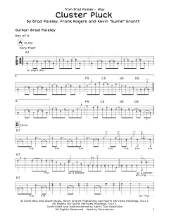 Cluster Pluck von Brad Paisley (Download) 