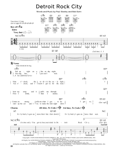 Detroit Rock City von Kiss (Download) 