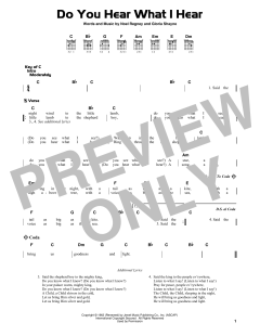 Do You Hear What I Hear von Noel Regney (Download) 