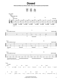 Dosed von Red Hot Chili Peppers (Download) 