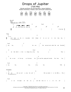 Drops Of Jupiter von Train (Download) 