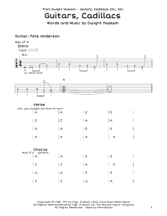 Guitars, Cadillacs von Dwight Yoakam (Download) 