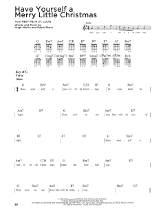 Have Yourself A Merry Little Christmas von Hugh Martin (Download) 