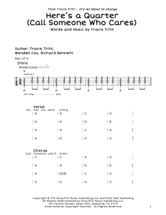 Here's A Quarter von Travis Tritt (Download) 