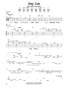 Hey Joe von Jimi Hendrix (Download) 