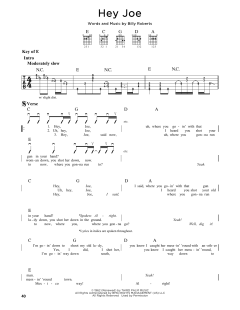 Hey Joe von Jimi Hendrix (Download) 