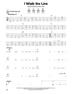 I Walk The Line von Johnny Cash (Download) 