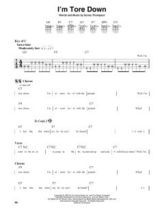 I'm Tore Down von Eric Clapton (Download) 