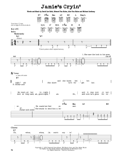 Jamie's Cryin' von Van Halen (Download) 