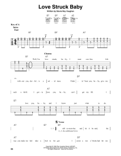 Love Struck Baby von Stevie Ray Vaughan (Download) 