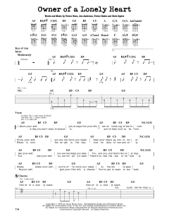 Owner Of A Lonely Heart von Yes (Download) 