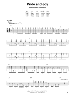 Pride And Joy von Stevie Ray Vaughan (Download) 