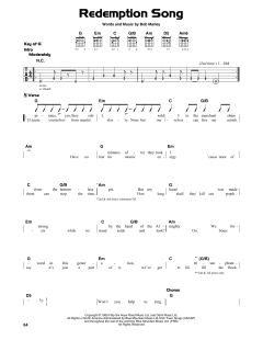 Redemption Song von Bob Marley (Download) 