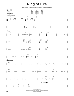 Ring Of Fire von Johnny Cash (Download) 