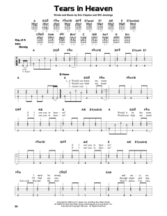 Tears In Heaven von Eric Clapton (Download) 