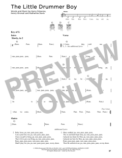 The Little Drummer Boy von Harry Simeone (Download) 