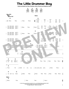 The Little Drummer Boy von Harry Simeone (Download) 