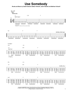 Use Somebody von Kings Of Leon (Download) 