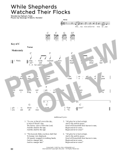 While Shepherds Watched Their Flocks von Georg Friedrich Händel (Download) 