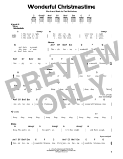 Wonderful Christmastime von Paul McCartney (Download) 