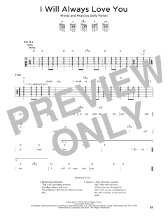 I Will Always Love You von Dolly Parton (Download) 