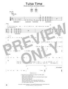 Tulsa Time von Don Williams (Download) 